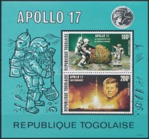 ** 1973 Apolló Program Blokk Mi 75 - Altri & Non Classificati