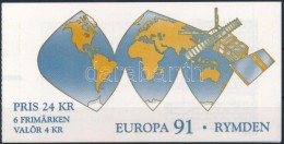 ** 1991 Europa CEPT Bélyegfüzet MH 159 (Mi 1663-1665) - Altri & Non Classificati