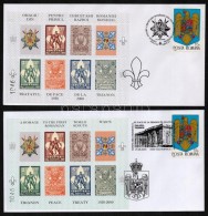 2000 Cserkészek Az I Világháborúban Emlékív Garnitúra 4 Db FDC-n - Altri & Non Classificati