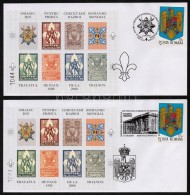 2000 Cserkészek Az I Világháborúban Emlékív Garnitúra 4 Db FDC-n - Altri & Non Classificati