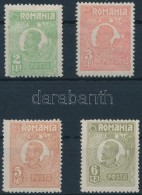 * 1920 Forgalmi Sor 4 értéke Mi 274+277+280+283 - Altri & Non Classificati