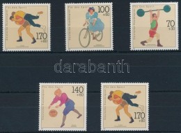 ** 1991 Sporthilfe Sor Mi 1499-1502 - Other & Unclassified