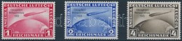 ** 1933 Zeppelin Chicagofahrt Sor / Mi 496-498 - Autres & Non Classés