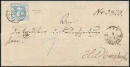 1865 Mi 39 Levélen / On Cover 'GOTHA' - Hildburghaufen - Other & Unclassified