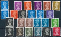 ** 1970-1998 24 Klf Forgalmi Bélyeg - Other & Unclassified