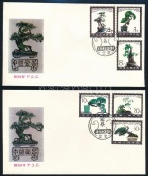 1981 Bonsai 2 Db FDC Mi 1676-1681 - Altri & Non Classificati