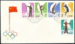 1980 Nemzetközi Olimpiai Bizottság FDC Mi 1651-1655 - Altri & Non Classificati