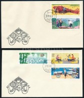 1979 Az Iparágak Kibontakozása 2 Db FDC Mi 1497-1501 - Altri & Non Classificati