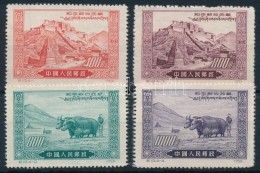 ** 1952 Tibet Sor Mi 137-140 II - Altri & Non Classificati