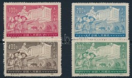 ** * 1952 Földreform Sor Mi 133-136 II (Mi 134 Falcos) - Autres & Non Classés