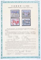 ** 1981 Bélyeg évkönyv / Album Of Republic Of China 1981 - Other & Unclassified