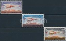 ** 1967 Repülés Felülnyomott Sor Mi 377-379 - Altri & Non Classificati