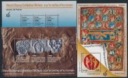 ** 1985 Nemzetközi Bélyegkiállítás; Tel Aviv Blokksor Mi 28-30 - Altri & Non Classificati