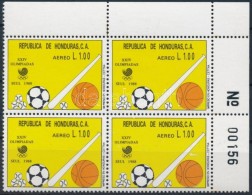 ** 1988 Baseball ívsarki Négyestömb Mi 1066 - Altri & Non Classificati