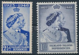 ** 1948 Ezüstjubileum Sor Mi 96-97 (Mi EUR 143,-) - Other & Unclassified