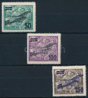 ** 1922 Forgalmi Felülnyomott Sor Mi 199-201 (rozsda A Gumin Mi 199/stain In Gum Mi 199) - Other & Unclassified