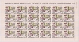 ** 1983 Europa CEPT Kisív Sor Mi 165-166 - Altri & Non Classificati