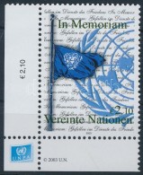 ** 2003 A Békeharcosok Emlékére ívsarki BélyegMi 405 - Autres & Non Classés