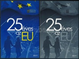 ** 2017 25 éves Az EU Karton Próbanyomat Emlékívpár Sorszám... - Altri & Non Classificati