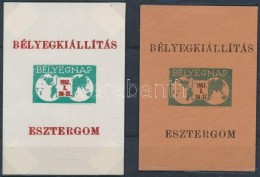 ** 1957/1 Esztergomi Bélyegnap Emlékblokk Pár (7.000) - Other & Unclassified