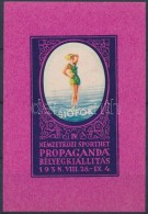 ** 1938/5b Siófoki IV. Nemzetközi Sporthét Propaganda... - Altri & Non Classificati