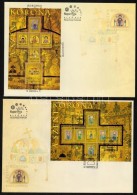 2005-2008 Szent Korona Zománcképei 4 Db FDC (7.800) - Altri & Non Classificati