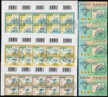 O 2000 Olimpia Sor Vonalkódos 10-es Tömbökben + 5 Db Blokk (7.500) (Névérték:... - Altri & Non Classificati