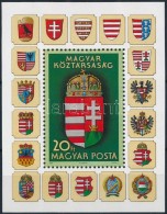 ** 1990 A Magyar Köztársaság Címere (I.) Blokk 'A Magyar Posta Ajándéka'... - Altri & Non Classificati