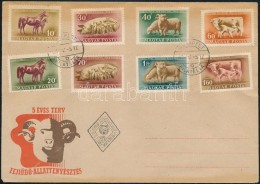 1951 Háziállatok FDC - Altri & Non Classificati