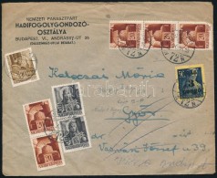 1945 (3. Díjszabás) Távolsági Levél Hadvezérek 2 X 10f, 10 X 18f, 5 X 20f... - Autres & Non Classés