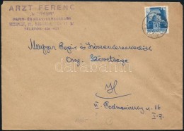 1945 (1. Díjszabás) Helyi Levél Hadvezérek 50f Bérmentesítéssel - Other & Unclassified