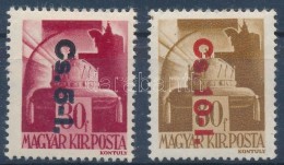 * 1946 BetÅ±s Cs. 5-I./30f + Cs. 10.I./80f (16.500) - Altri & Non Classificati