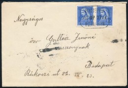 1932 Levél Szent Erzsébet 2 X 10f Bérmentesítéssel  'FEKETEERDÅ'... - Other & Unclassified