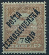 ** Posta Ceskoslovenska 1919 Turul 70f Garancia Nélkül (**800.000) - Other & Unclassified