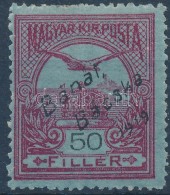 * Bánát-Bácska 1919 Turul 50f Bodor Vizsgálójellel (7.000) - Other & Unclassified