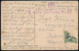 ~ 1917 Tábori Posta Képeslap K.u.K. Spitalszug No. XV. - Other & Unclassified