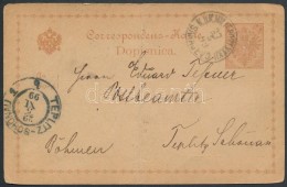 1899 Díjjegyes LevelezÅ‘lap ,,MP SARAJEVO' - Other & Unclassified