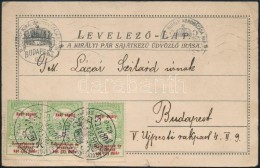 1916 Koronázási LevelezÅ‘lap Emlékbélyegzéssel - Altri & Non Classificati