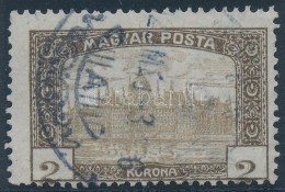 O 1919 Magyar Posta  2K, A 2-es Szám ErÅ‘sen Lecsúszott - Altri & Non Classificati