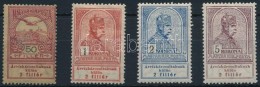 * 1913 Árvíz 50f, 1K, 2K, 5K (26.750) - Other & Unclassified