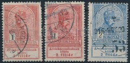 O 1913 Árvíz 2x1K, 2K (8.800) - Altri & Non Classificati