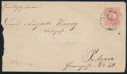 1875 5kr Díjjegyes Levél 'ÓHAJ' - 'PÅSTYÉN' I. Vízjellel - Other & Unclassified