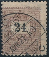 O 1899 24kr Csillag Vízjellel - Other & Unclassified