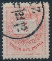 O 1874 Színesszámú 5kr Koszorú és Gyöngyjavítással - Altri & Non Classificati