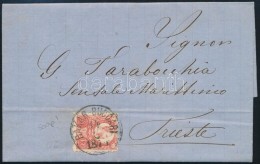 1874 Réznyomat 5kr Levélen ,,BAKAR-BUCCARI' Bélyegzéssel (Gudlin: 500p) - Autres & Non Classés