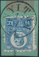 O 1871 Réznyomat 10kr ,,NYITRA' Bélyegzéssel - Autres & Non Classés