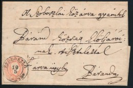 1863 5kr Levélen 'SZOBOSZLO' (Gudlin 100 P) - Other & Unclassified