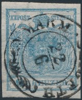 O 1850 9kr HP I Vízjeldarab/ Watermark ,,MARM.(SZI)GETH' - Andere & Zonder Classificatie