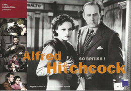 Depliant Alfred Hitchcock So British - ADRC Carlotta Films 2010 - Pubblicitari