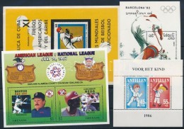 ** 1970-1989 Baseball 4 Klf Blokk - Altri & Non Classificati